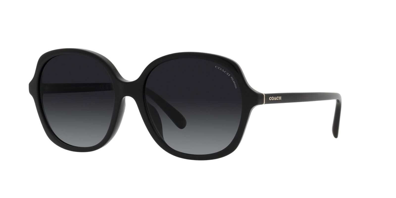 Coach women's shop black sunglasses