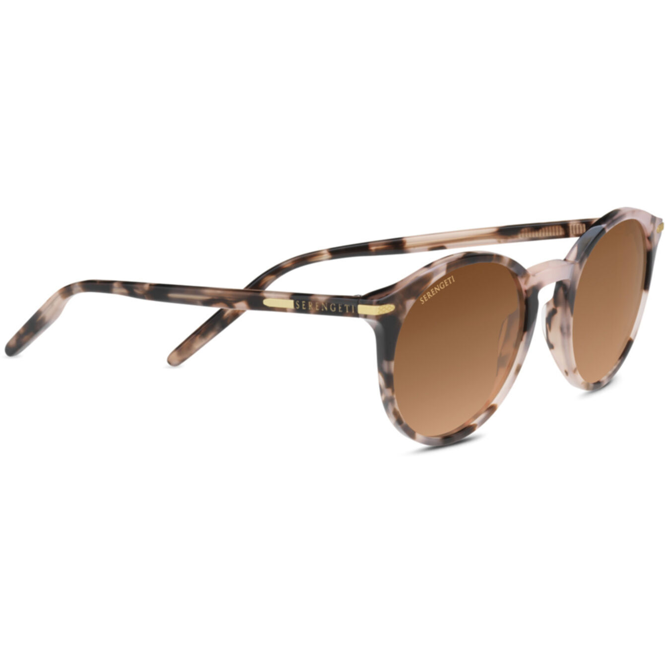 Serengeti Leonora 8839 Shiny Pink Tortoise / Drivers Gradient