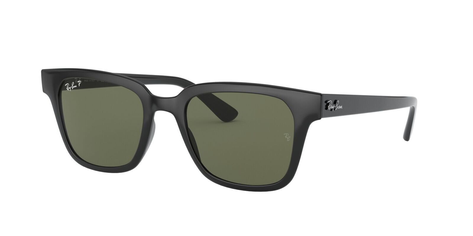 Ray-Ban RB4323 601/9A-51 Black / Green Classic G-15 Polarised Lenses