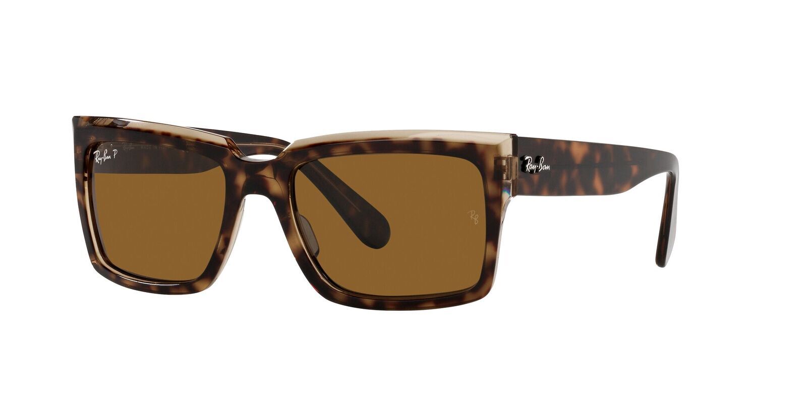 Ray-Ban Inverness RB2191 129257-54 Havana On Transparent Brown / Brown  Polarised Lenses