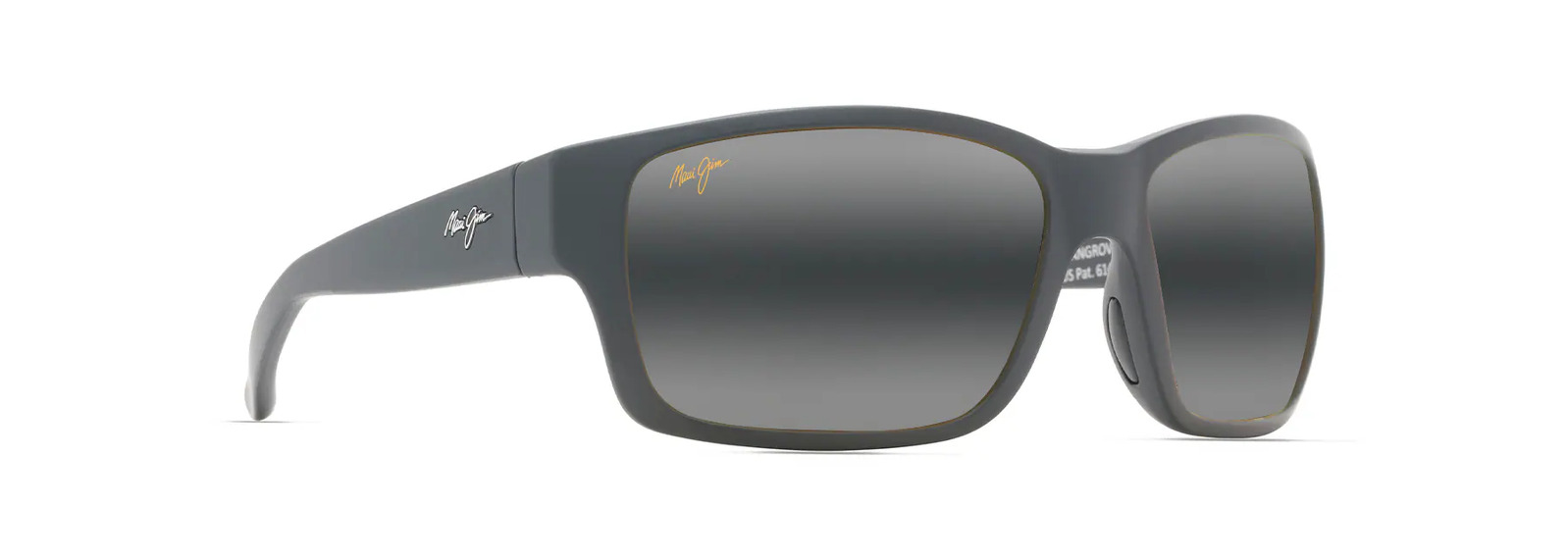 Maui Jim Mangroves Custom MM604-002 Matte Black / Neutral Grey ...