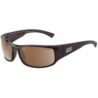 Dirty Dog Quantum 53674 Satin Black Brown Polarised Lenses