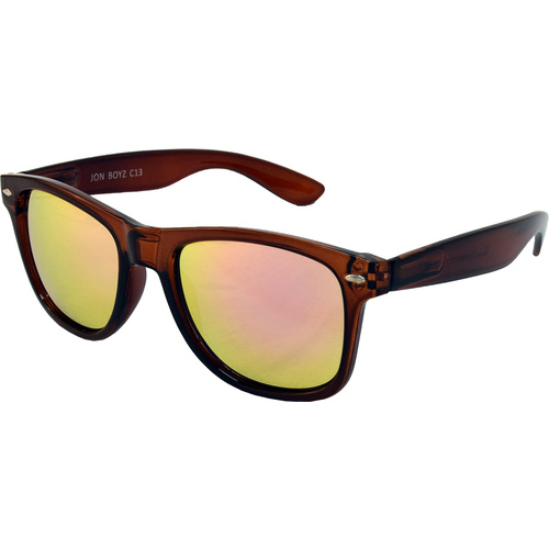 Urban Jonboyz C13 Crystal Dark Brown / Peach Revo Lenses