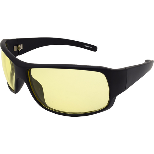 Urban Driving Glasses Layback C31 Black / Yellow Night Lenses