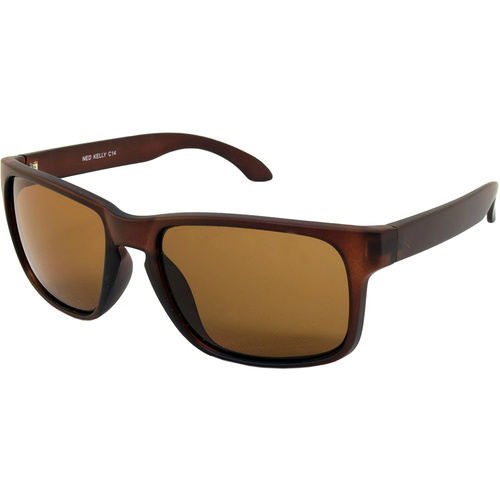 Urban Ned Kelly C14 Crystal Dark Brown / Brown Lenses