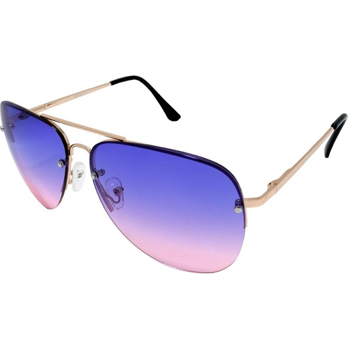 Urban Ocean C1 Light Gold / Purple To Pink Lenses