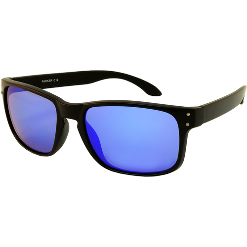 Urban Parker C12 Matte Black / Blue Revo Lenses