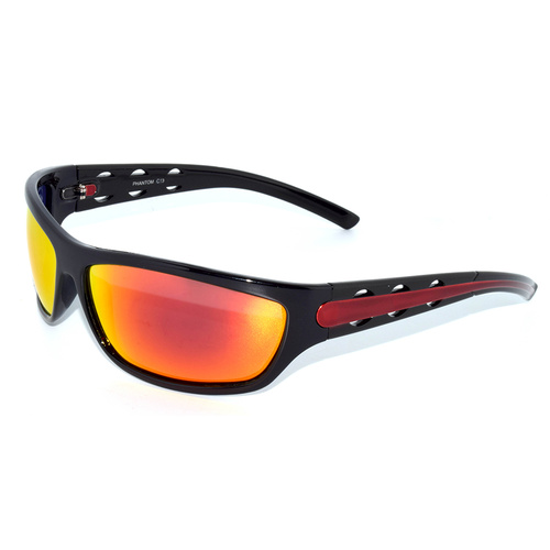 Urban Phantom C13 Black Red Stripe / Red Lenses