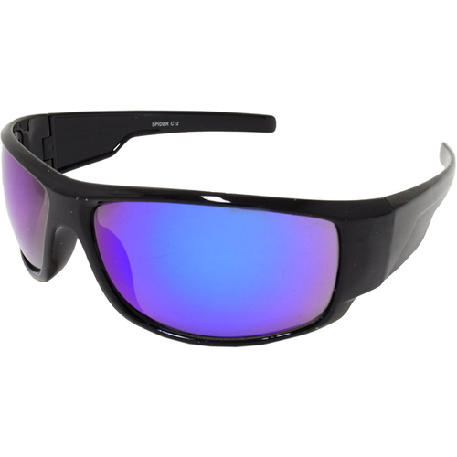 Urban Spider C12 Black / Smoke Blue Revo Lenses