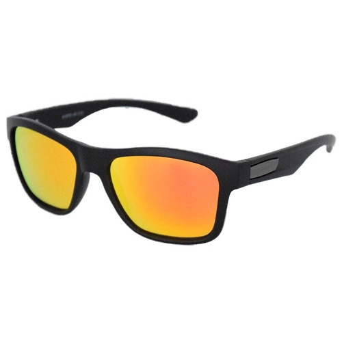 Urban Surfs Up C13 Matte Black / Red Revo Lenses