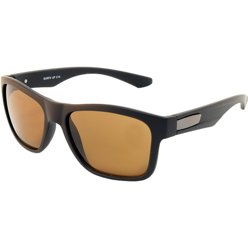 Urban Surfs Up C14 Matte Black / Brown Lenses