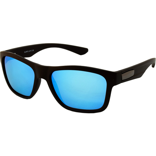 Urban Surfs Up C18 Matte Black / Ice Blue Revo Lenses