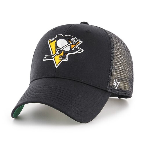 47 Brand Pittsburgh Penguins Branson Snapback Black/Yellow/White OSFM