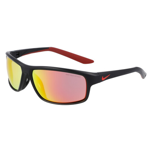 Nike Rabid 22 NKDV2153 010-62 Matte Black / Red Mirror Lenses