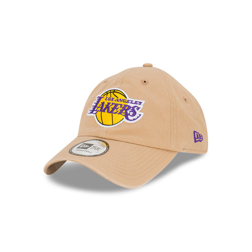 New Era Los Angeles Lakers Casual Classic Camel OTC Light Beige OSFM