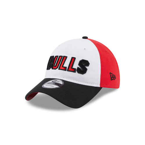 New Era Chicago Bulls 9Twenty Back Half 2023 White w Team Colours OSFM