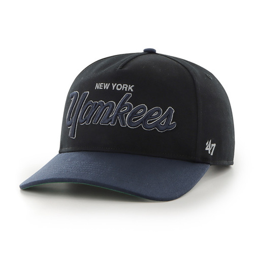 47 Brand New York Yankees Black Crosstown Basic Two Tone 47 HITCH