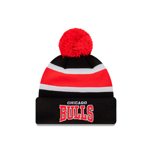 New Era Chicago Bulls Beanie Black/Red OSFM