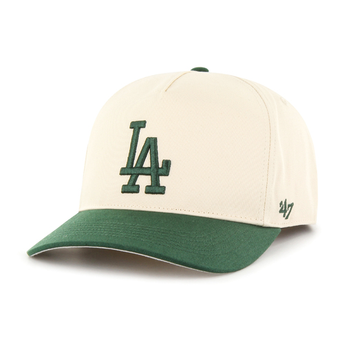 47 Brand Los Angeles Dodgers Hitch Two Tone Natural/Dark Green OSFM