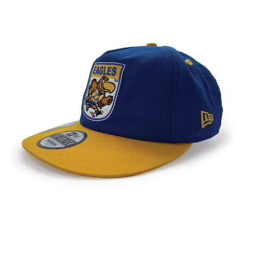 New Era West Coast Eagles The Golfer Heritage Blue OSFM