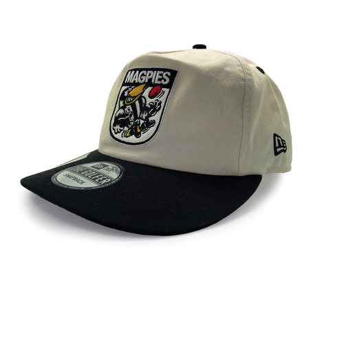 New Era Collingwood Magpies The Golfer Heritage Black OSFM