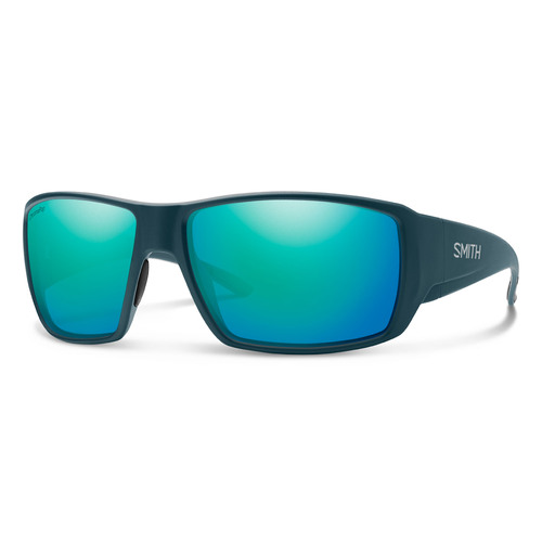 Smith Guides Choice/N FJM QG 62 Matte Blue Crystal / Blue Mirror Polarised Lenses