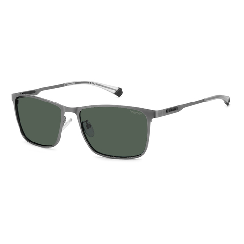 Polaroid PLD 2159/G/S/X R80 UC 58 Matte Dark Ruthenium / Green Polarised Lenses