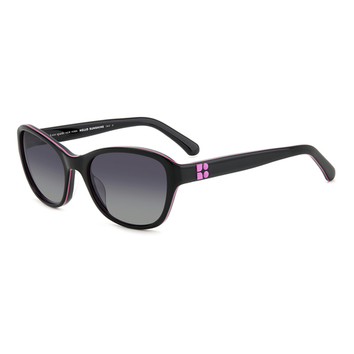 Kate Spade GOLDA/G/S 807 WJ 56 Black / Grey Gradient Polarised Lenses