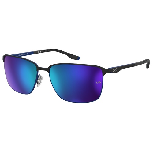 Under Armour UA Retained/G 0VK T5 61 Matte Black Blue / Green Mirror Lenses