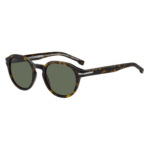 Hugo Boss BOSS 1721/S 086 QT 50 Havana / Green Lenses