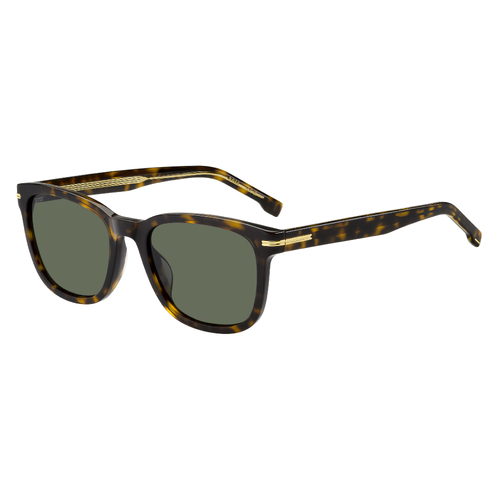 Hugo Boss BOSS 1722/G/S 086 QT 54 Havana / Green Lenses