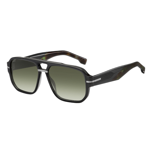 Hugo Boss BOSS 1718/S KB7 8Z 57 Grey / Green Gradient Lenses