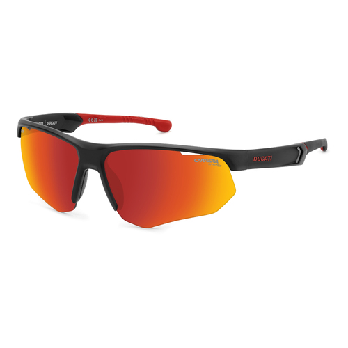 Carrera Ducati CARDUC 044/S 003 UZ 69 Matte Black / Red Mirror Lenses