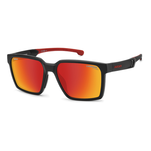 Carrera Ducati CARDUC 045/S 003 UZ 56 Matte Black / Red Mirror Lenses