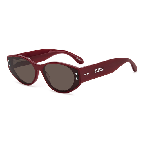 Isabel Marant IM 0185/G/S LHF 70 64 Burgundy / Brown Lenses