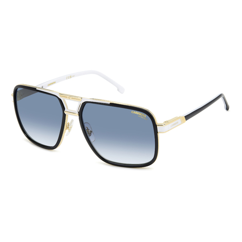 Carrera 1071/S 80S 08 61 Black White / Dark Blue Gradient Lenses