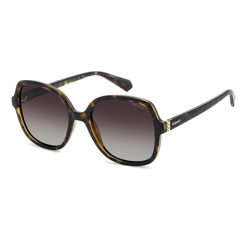 Polaroid PLD 4177/S/X 086 LA 55 Havana / Brown Gradient Polarised Lenses