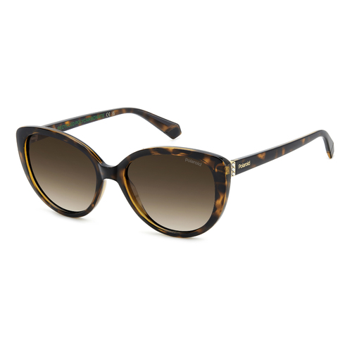 Polaroid PLD 4176/S/X 086 LA 56 Havana / Brown Gradient Polarised Lenses