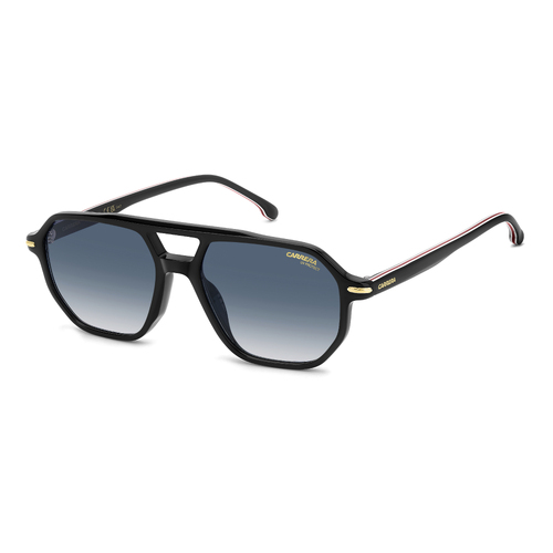 Carrera 341/S 2M2 08 54 Black Gold / Dark Blue Gradient Lenses