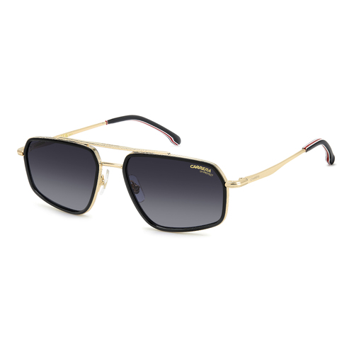 Carrera 338/S RHL 9O 58 Gold Black / Dark Grey Gradient Lenses