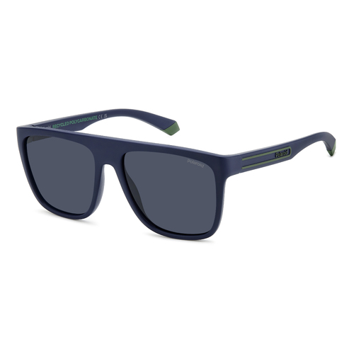 Polaroid PLD 2162/S FLL C3 56 Matte Blue / Blue Polarised Lenses