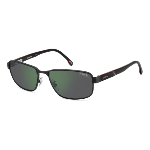 Carrera C Flex 09/G/S 003 Q3 58 Matte Black / Grey Green Mirror Polarised Lenses