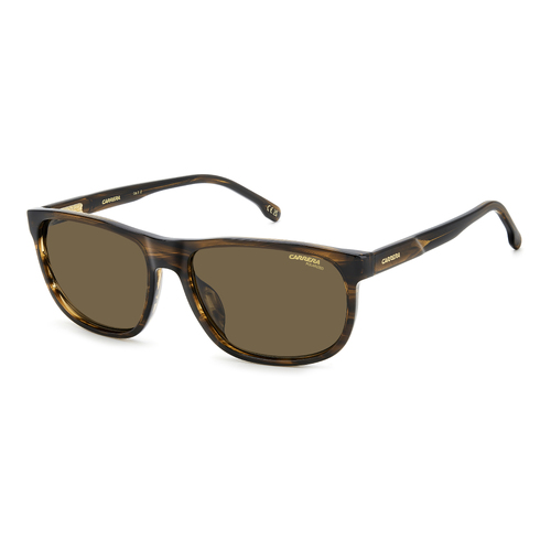 Carrera C Flex 08/G/S EX4 SP 58 Brown Horn / Bronze Polarised Lenses