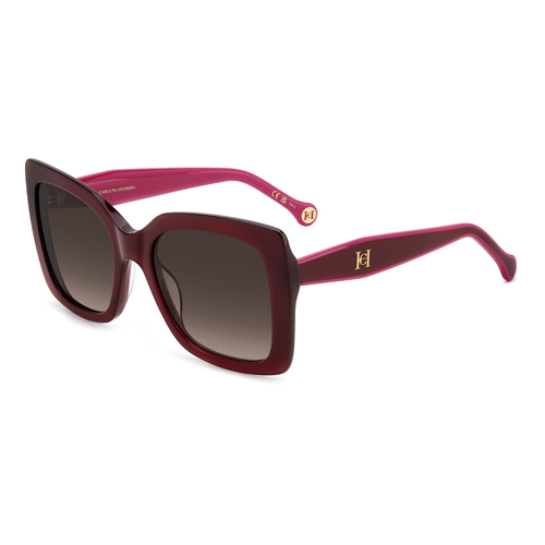 Carolina Herrera HER 0258/G/S LHF HA 54 Burgundy / Brown Gradient Lenses