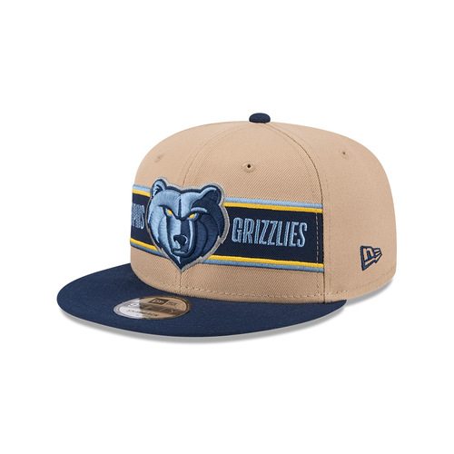 New Era Memphis Grizzlies 9Fifty Draft 2024 Camel Khaki OSFM