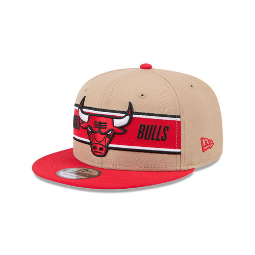 New Era Chicago Bulls 9Fifty Draft 2024 Camel Khaki OSFM