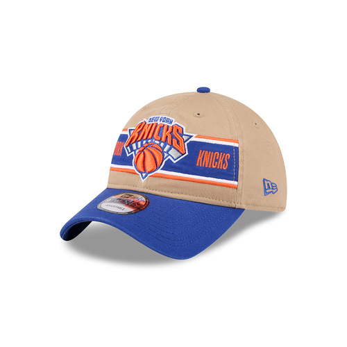 New Era New York Knicks 9Twenty Draft 2024 Camel Khaki OSFM