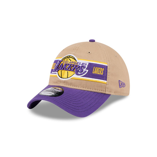 New Era Los Angeles Lakers 9Twenty Draft 2024 Camel Khaki OSFM