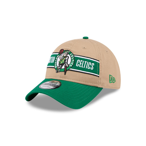 New Era Boston Celtics 9Twenty Draft 2024 Camel Khaki OSFM