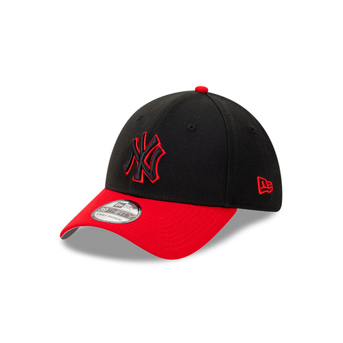 New Era New York Yankees 39Thirty Black Scarlet Red L/XL